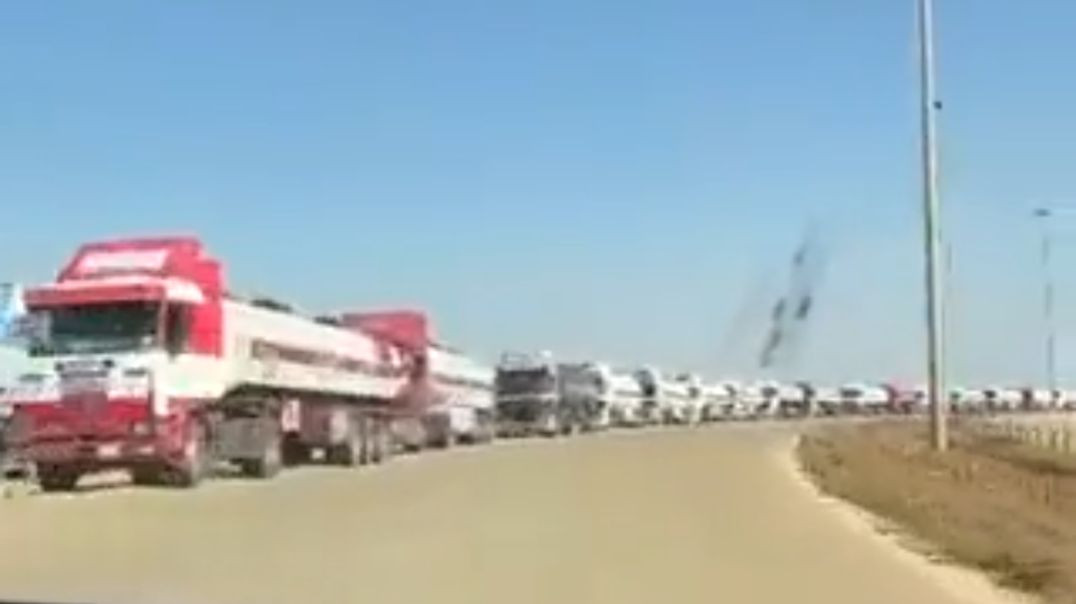 PROTESTERS AT IRAQI-JORDAN BORDER STOP OIL TRANSFERS