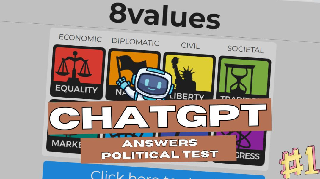 ⁣CHATGPT ANSWERS POLITICAL TEST! (PART 1)