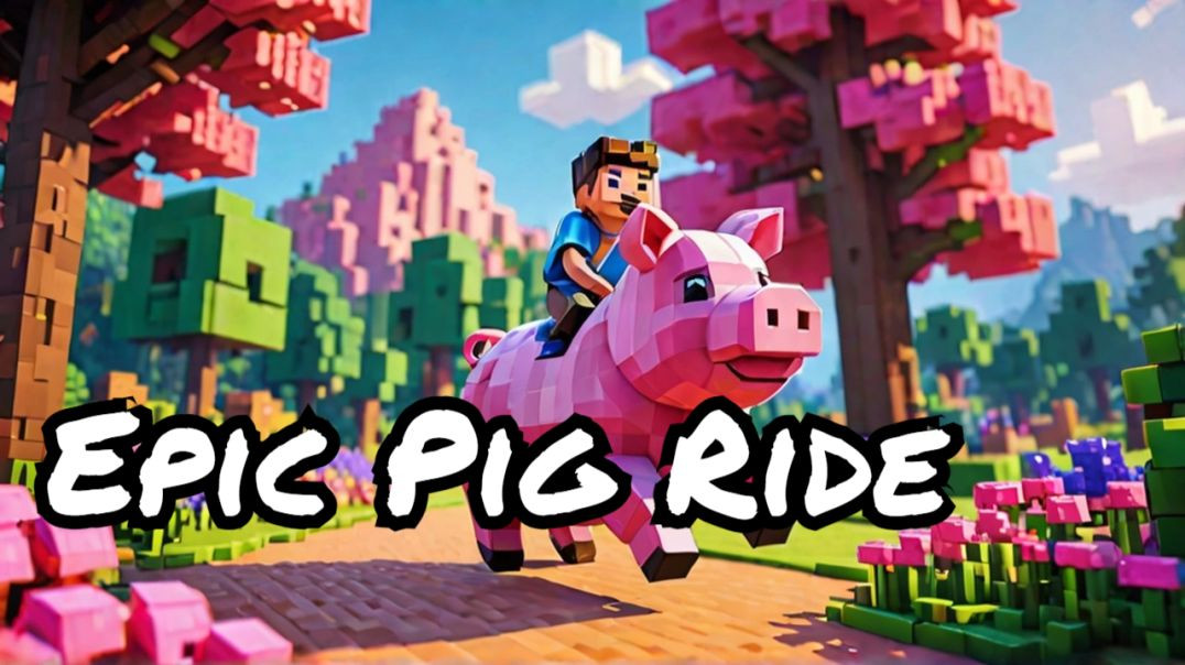 Minecraft (Beta) #24: Riding a Pig!