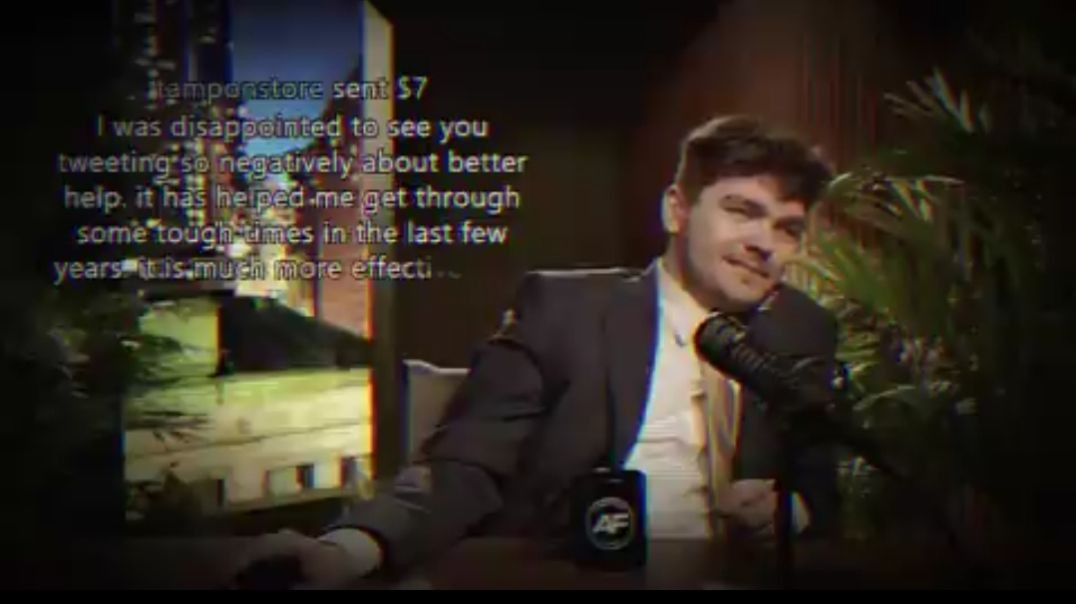 ⁣Nick Fuentes talks about Better Help scam