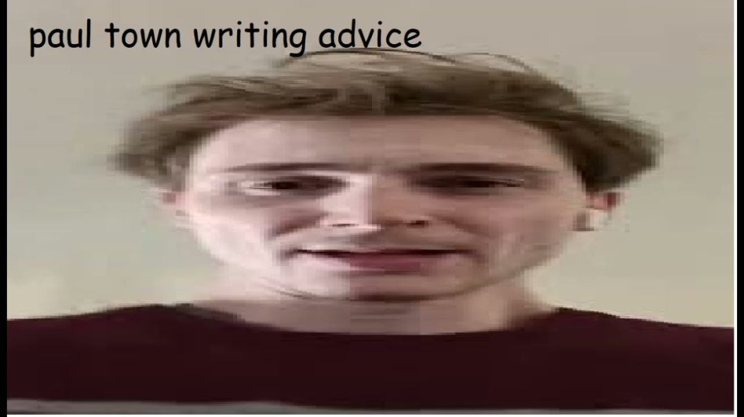 Paul Town gives EXPERT Writing Advice