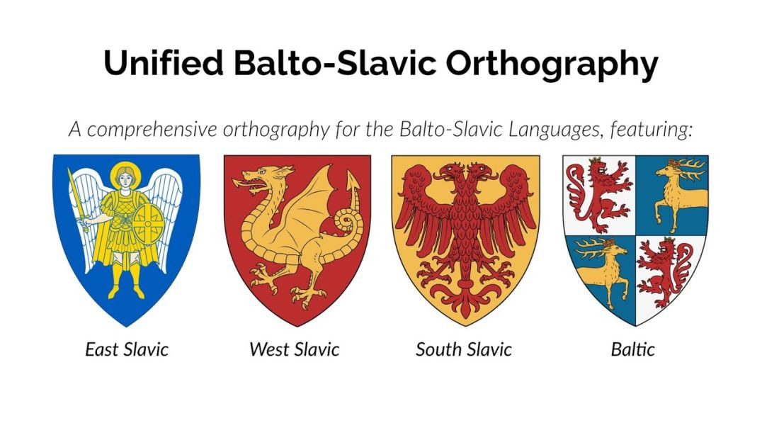 Unified Baltic & Slavic Orthography (Latin, Cyrillic, Glagolitic) [CORRECTIONS IN COMMENTS]