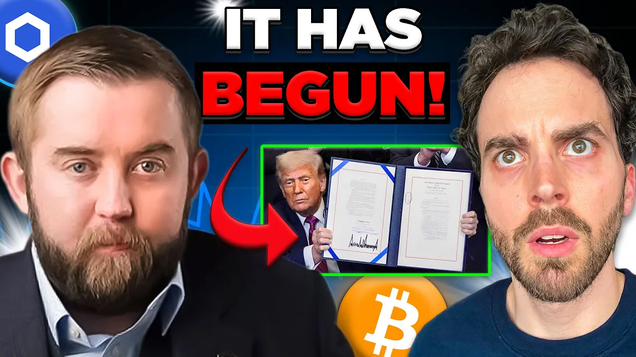 ⁣"People Don't Know What's Coming" | Chainlink Founder on Trump GENIUS Act, CLARI