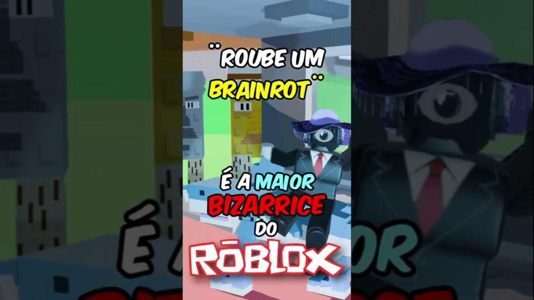 ⁣ROUBE UM BRAINROT É O JOGO MAIS BIZARRO (e engraçado) DO ROBLOX!