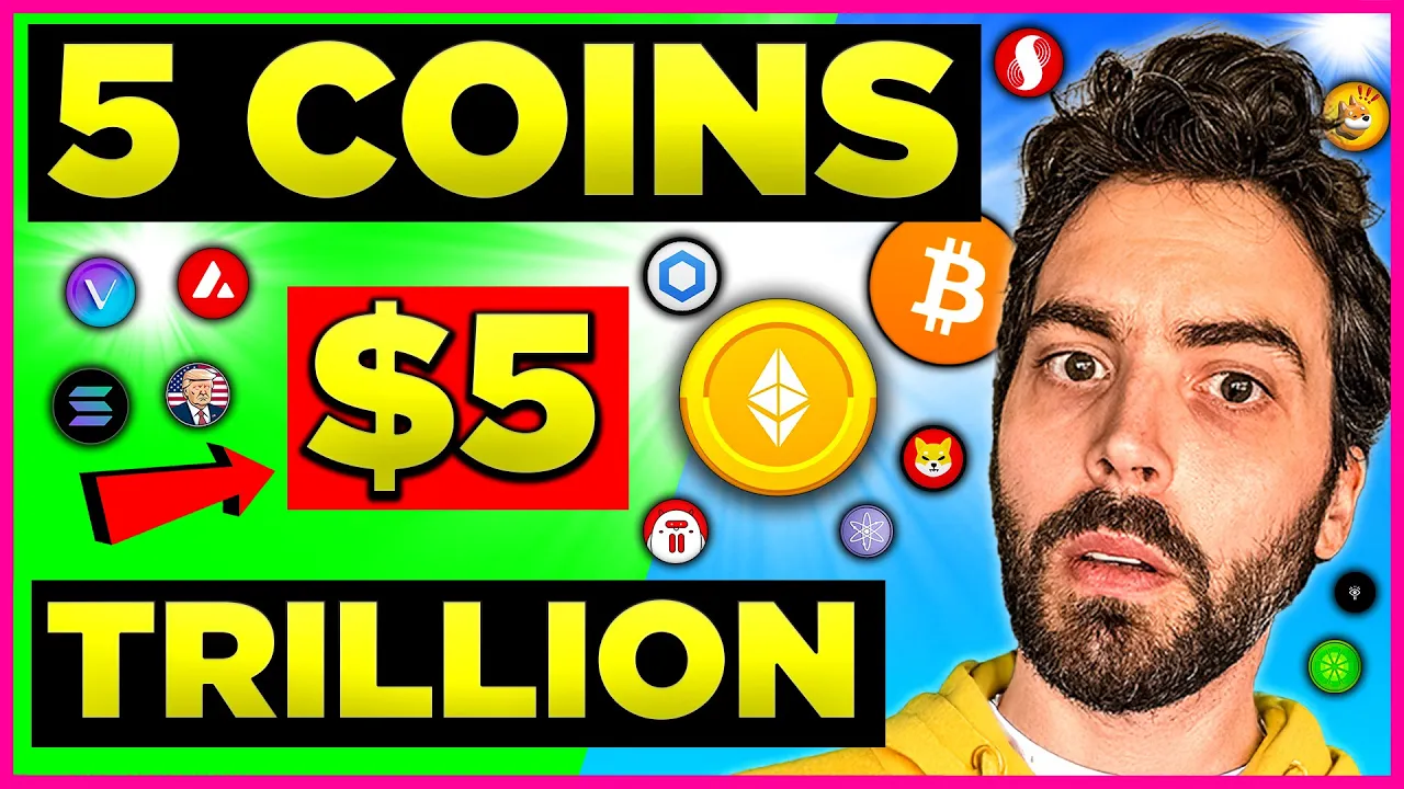 ⁣$5 Trillions About To Enter 5 Crypto Coins