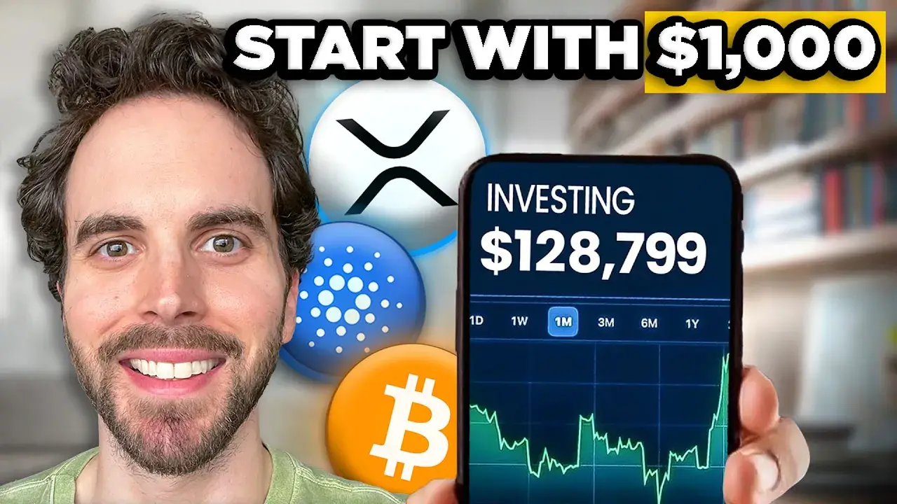 ⁣How I Would Invest $1000 in Crypto as a Beginner (2026 Guide)