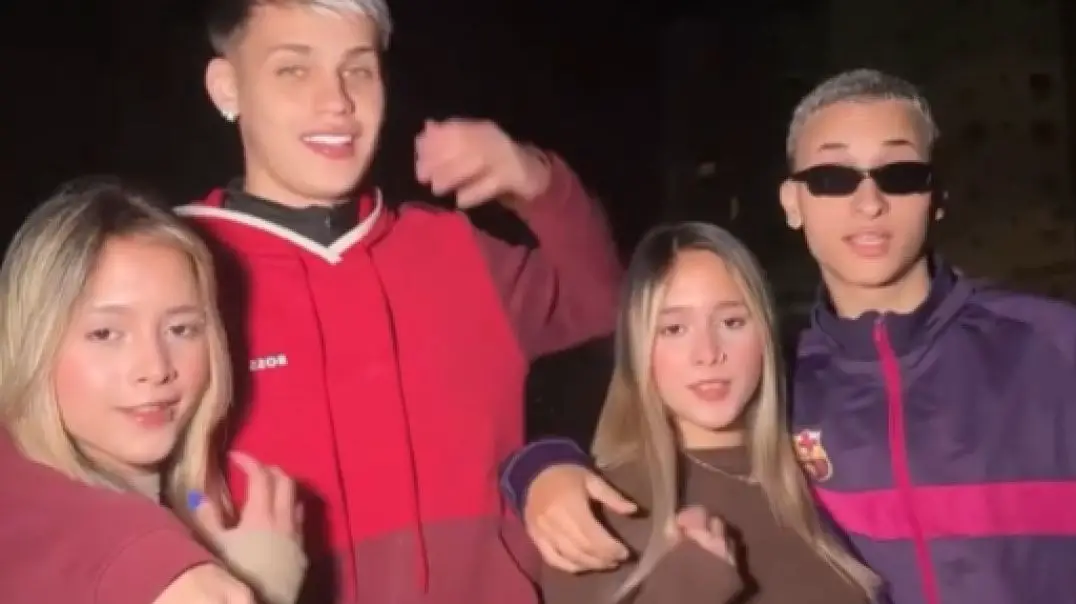 ⁣As gêmeas mais lindas se encontram com Bruno Mezenga!!! Pt. 4