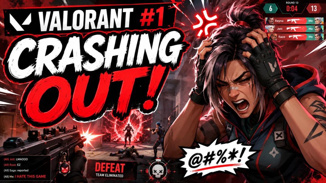 Valorant #1: Crashing Out on This Game!
