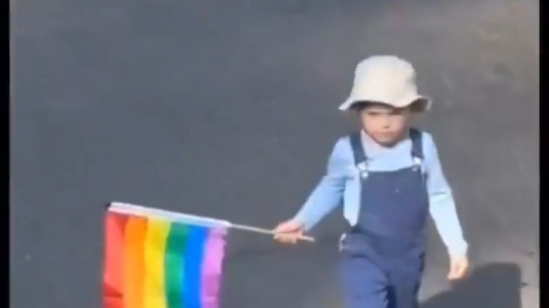 CHILD THROWS AWAY PRIDE FLAG?!